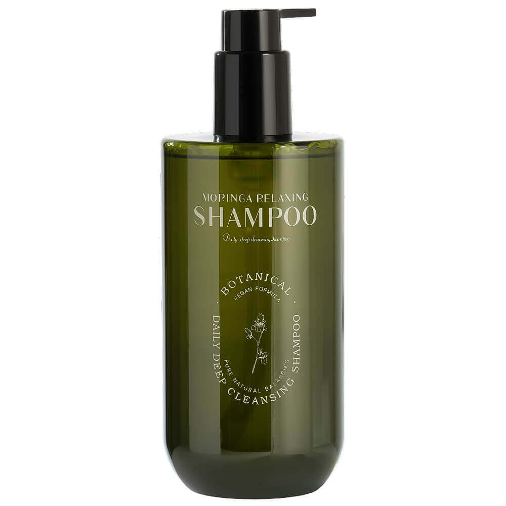Веганский шампунь с маслом моринги CUSKIN Dr.Solution Moringa Relaxing Shampoo, 400 мл